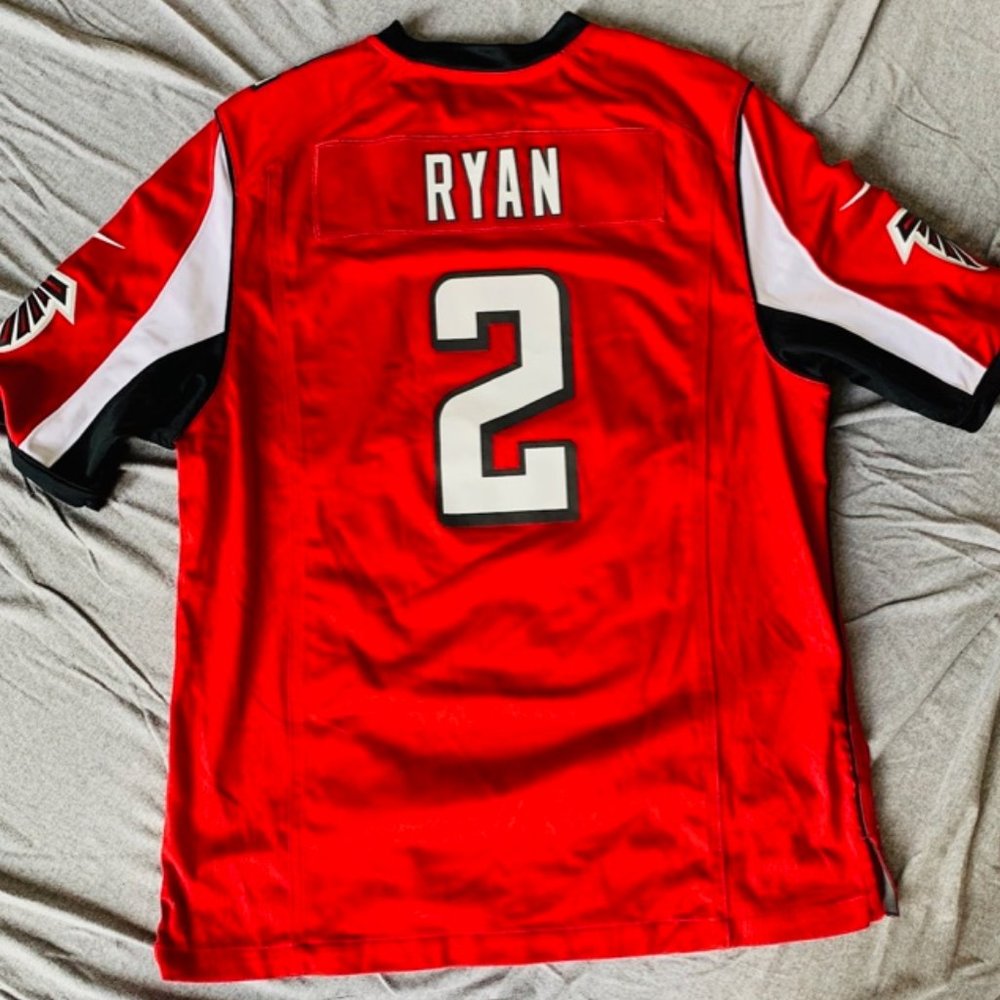 NFL Ryan #2 Atlanta Falcons home jersey